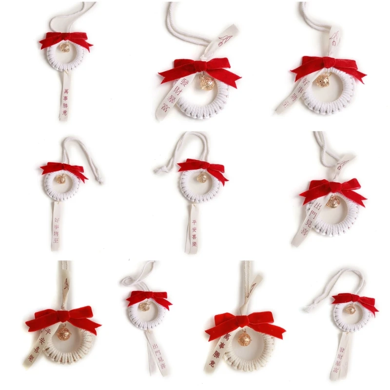 

Рождественская елка H37A, подвесное украшение для двери, сада, камина, подвеска на удачу