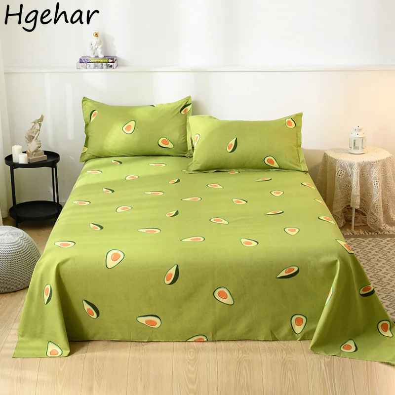 

200X230cm Bedding Sheet Washable Bedclothes Mattress Cover Minimalist Single Bedsheet Nonslip Queen King Home Textile Bedspread