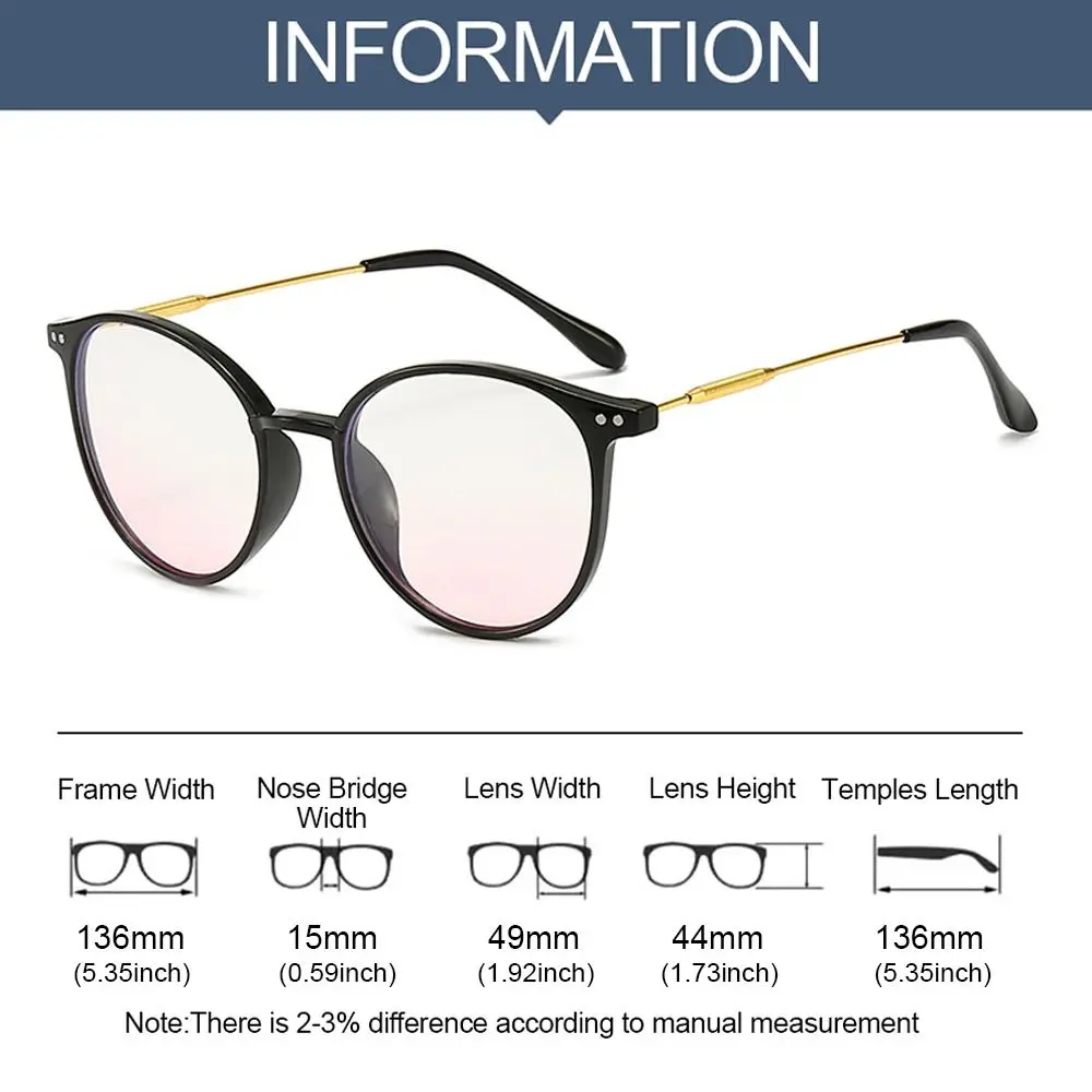 Очки с защитой от синего света сверхлегкие очки для защиты глаз круглые ПК