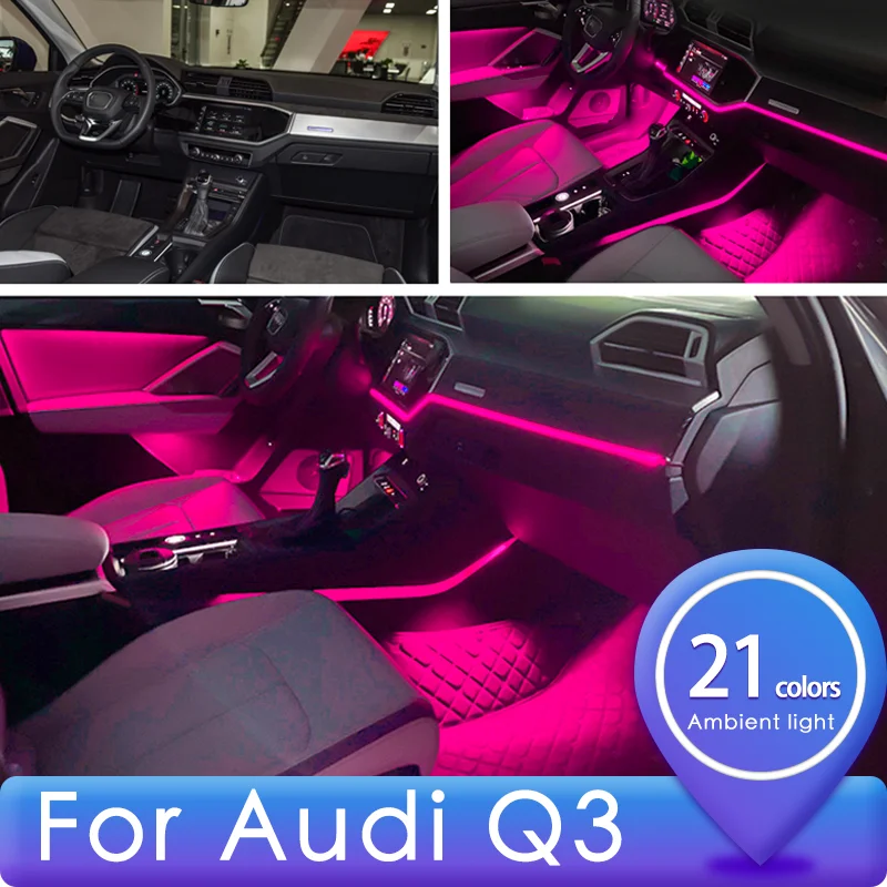 Для Audi Q3 21/30color MQB Платформа 2013-2020 Переднее вентиляционное отверстие Приборная