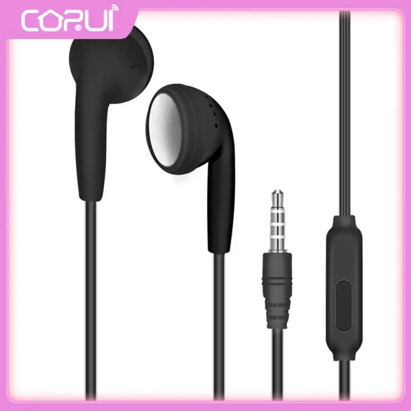 

Voice Headset With Wheat Earphones Wired With Mic Qulity Earbud In Ear Earphone Heavy Bass Earplugs Subwoofer Music