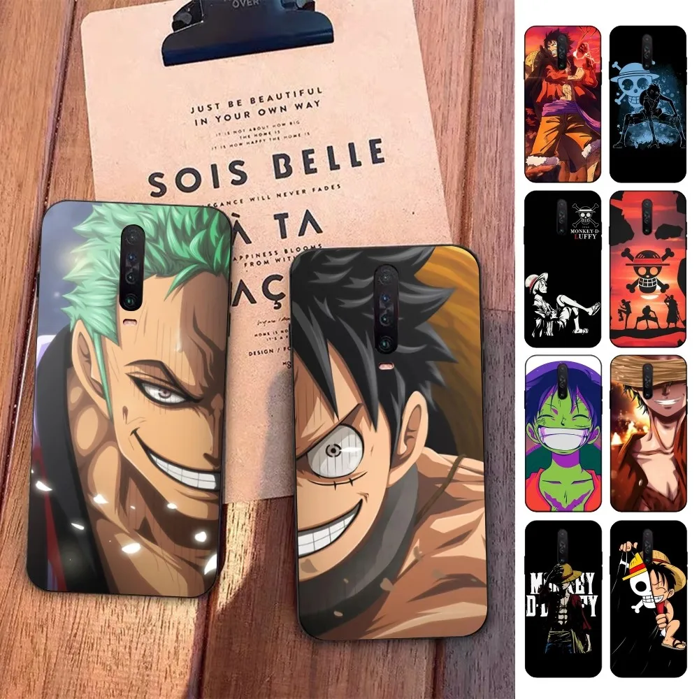 

Anime O-One Piece Phone Case For Redmi 5 6 7 8 9 10 plus pro 6 7 8 9 A GO K20 K30 K40 pro plus F3 Fundas