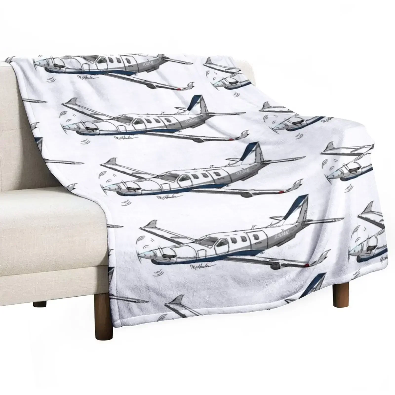 Одеяло Socata TBM 700 N930 мл мягкое плюшевое плед гигантский диван декоративные одеяла