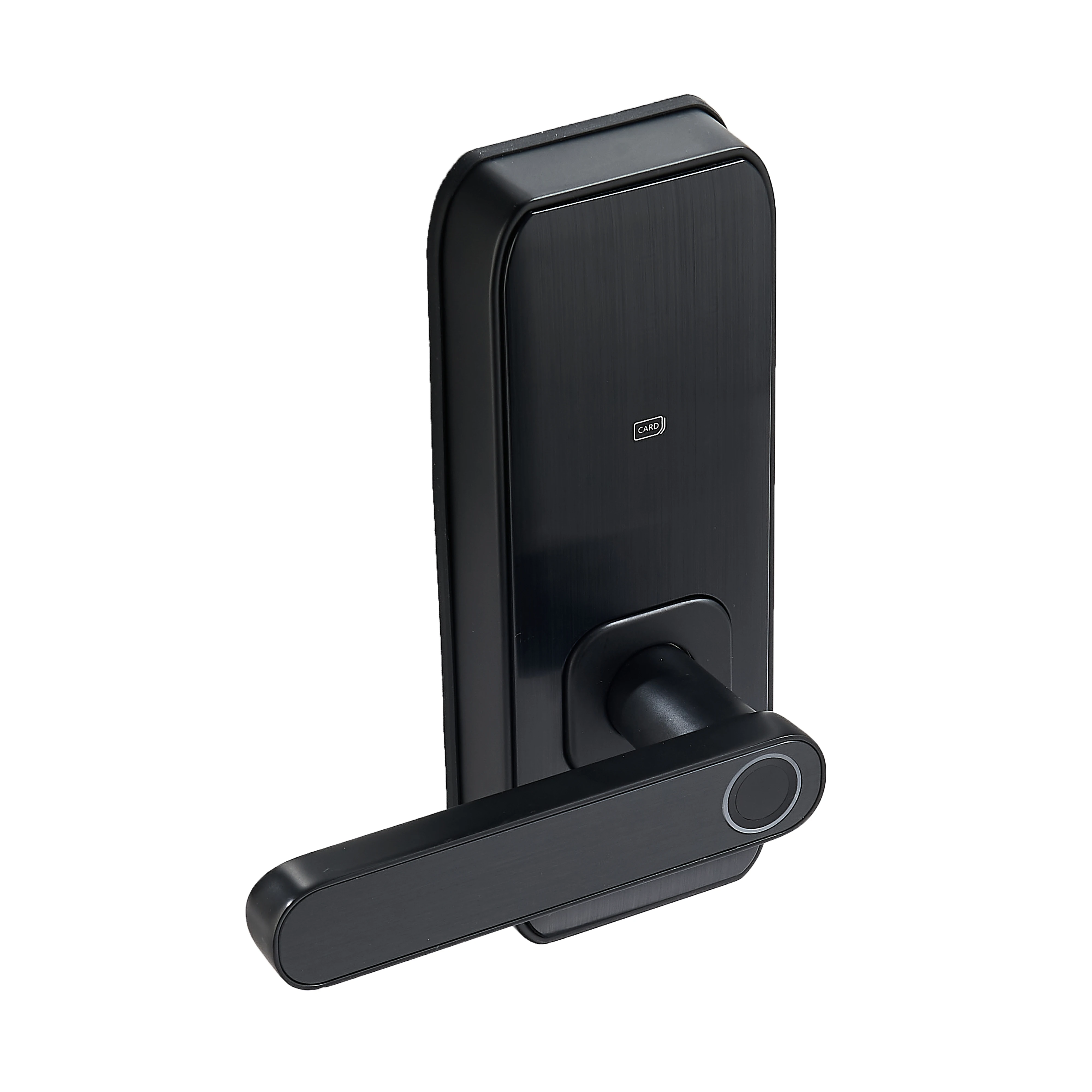 Смарт-замок для деревянных дверей со сканером отпечатков пальцев