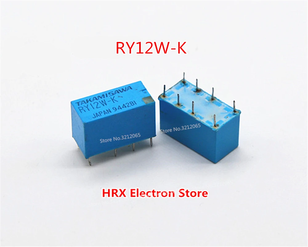 10 шт./лот реле RY5W-K 5 В RY12W-K 12 RY24W-K 24 1A 8PIN новый оригинальный