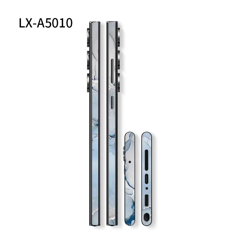 2PCS Anti-Scratch Phone Side Sticker Hydrogel Frame Film For SAMSUNG Galaxy S23 Ultra S22+ S22 Matte Edge Protect Skin Wrap