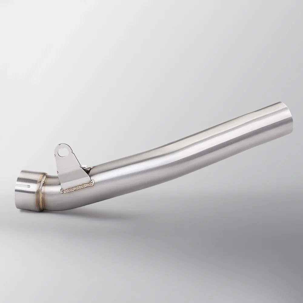 Slip On For ZX-10R ZX10R 2011 2012 2013 2014 2015 Motorcycle Exhaust Escape Moto Tube Link Pipe Eliminator Enhance