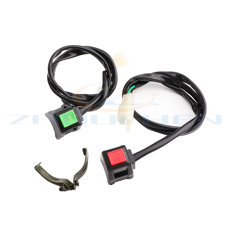 

22mm Durable ATV Motorcycle Dual Sport Quad Start Horn Kill Off Stop Switch Button Motorbike Accessories Control Handle Switches