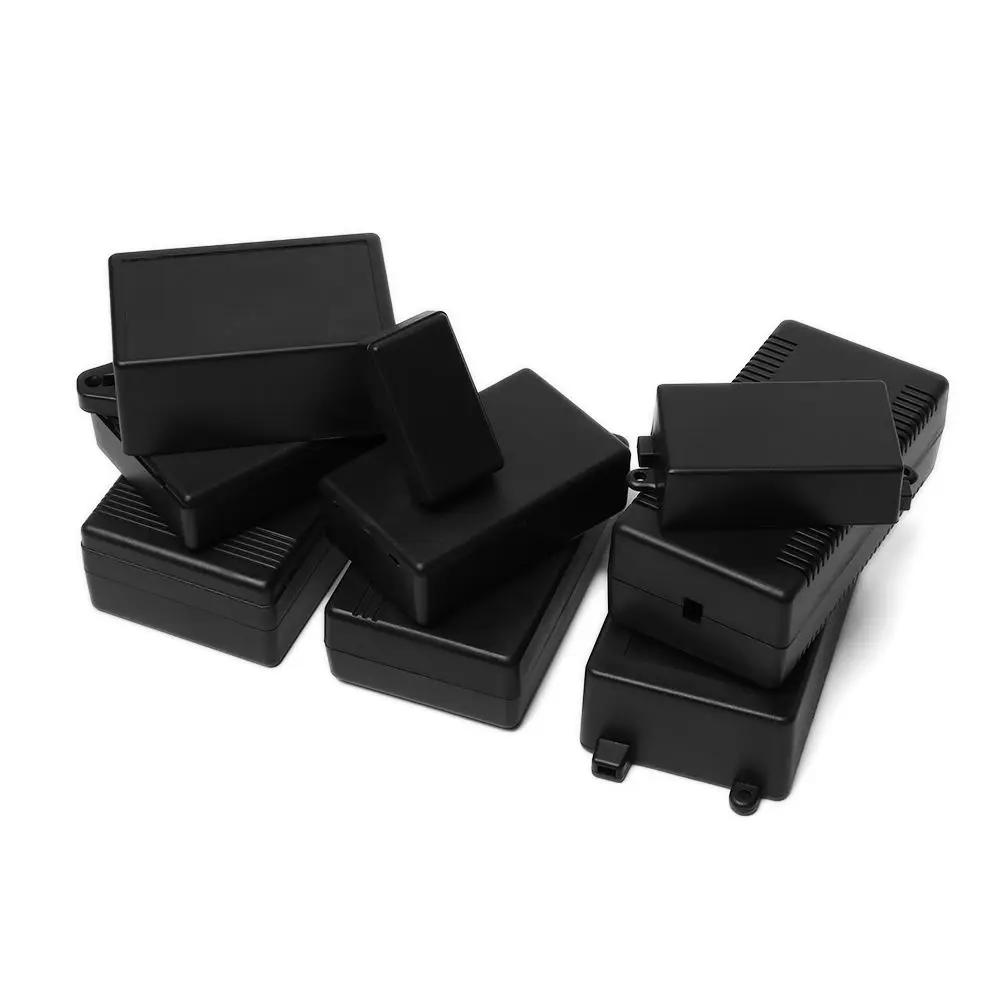 

1/2pcs Hot Black High Quality DIY Enclosure Boxes Instrument Case Waterproof Cover Project Electronic Project Box