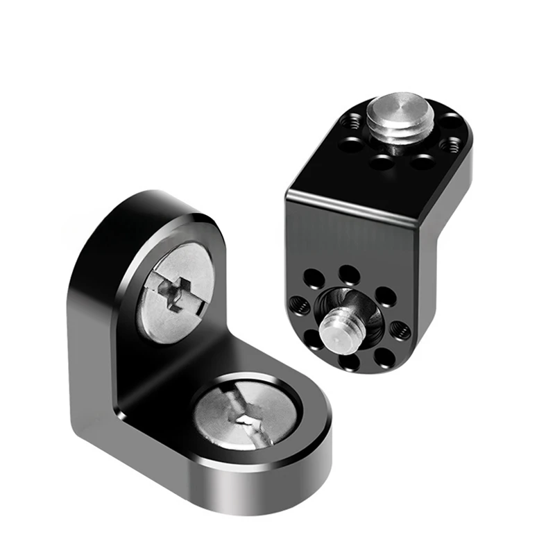 Винтовой удлинитель 1/4 3/8 адаптер с креплением под прямым углом 90 ° для штатива