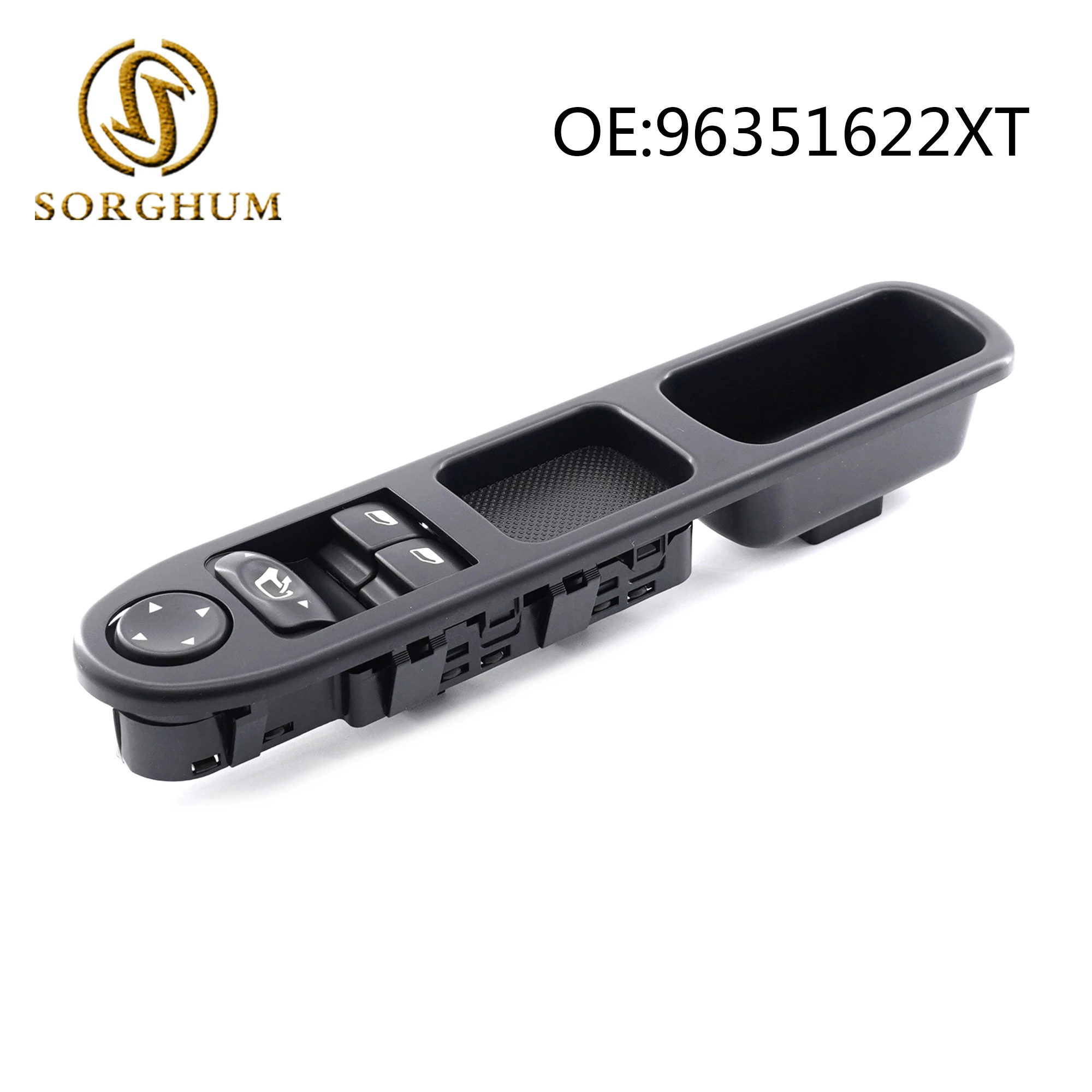 

Sorghum 6554.E4 96351622XT Electric Master Power Window Control Switch With Folding For Peugeot307 2000 2001 2002 2003 2004 2005