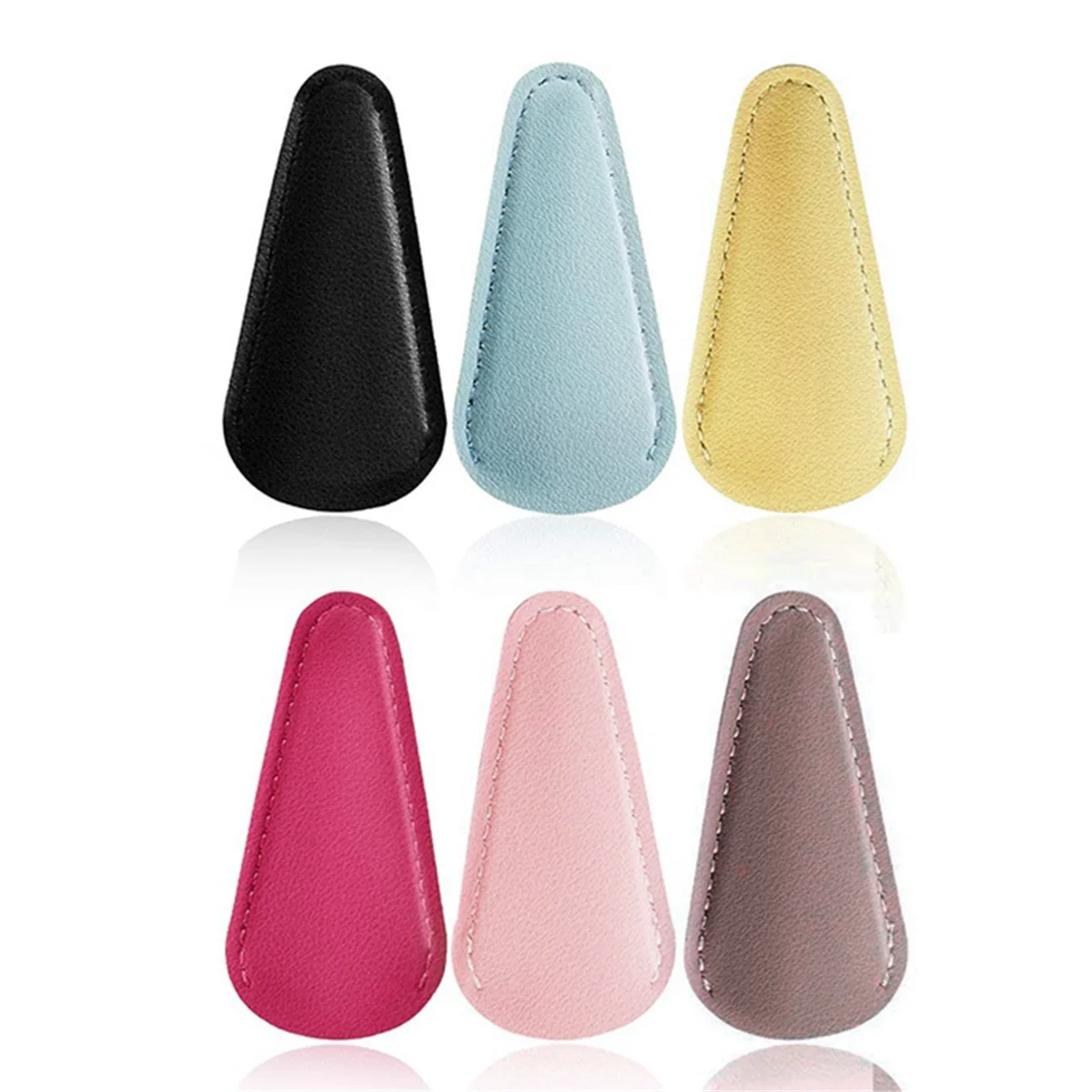 Чехол для ножниц защитный кожаный чехол швейных (6 шт. цветной)