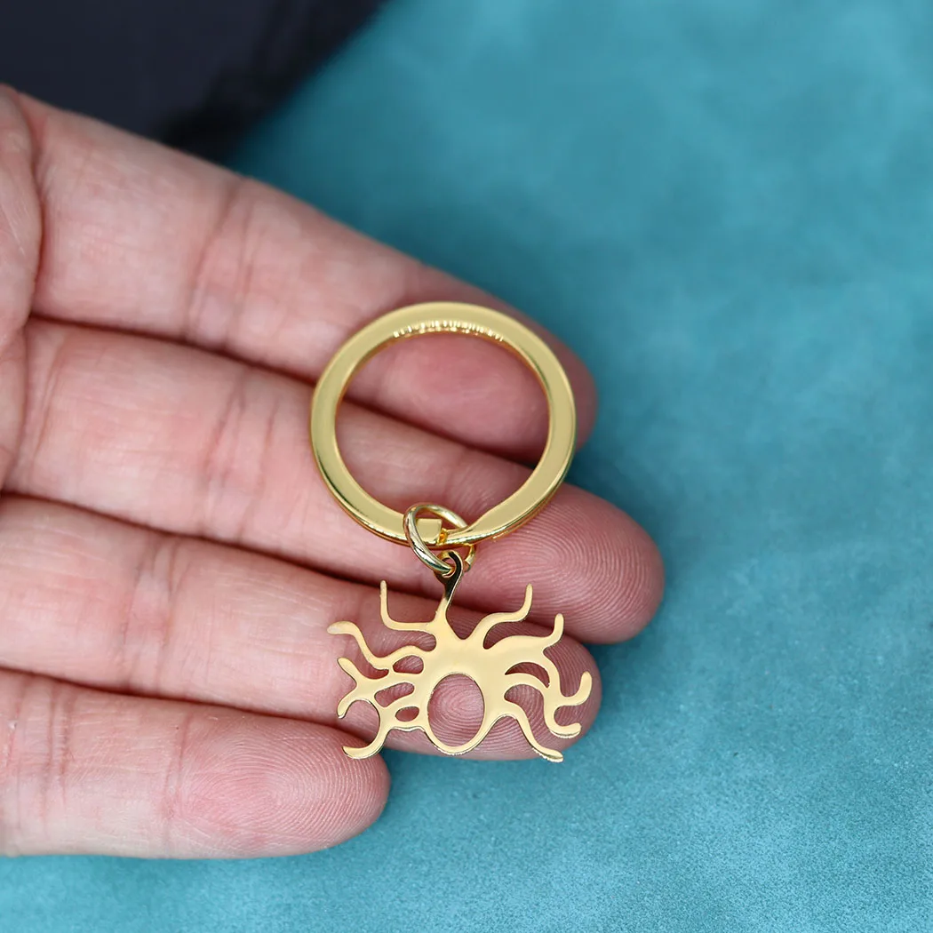 Брелок с подвеской в виде головы Медузы для мужчин и женщин