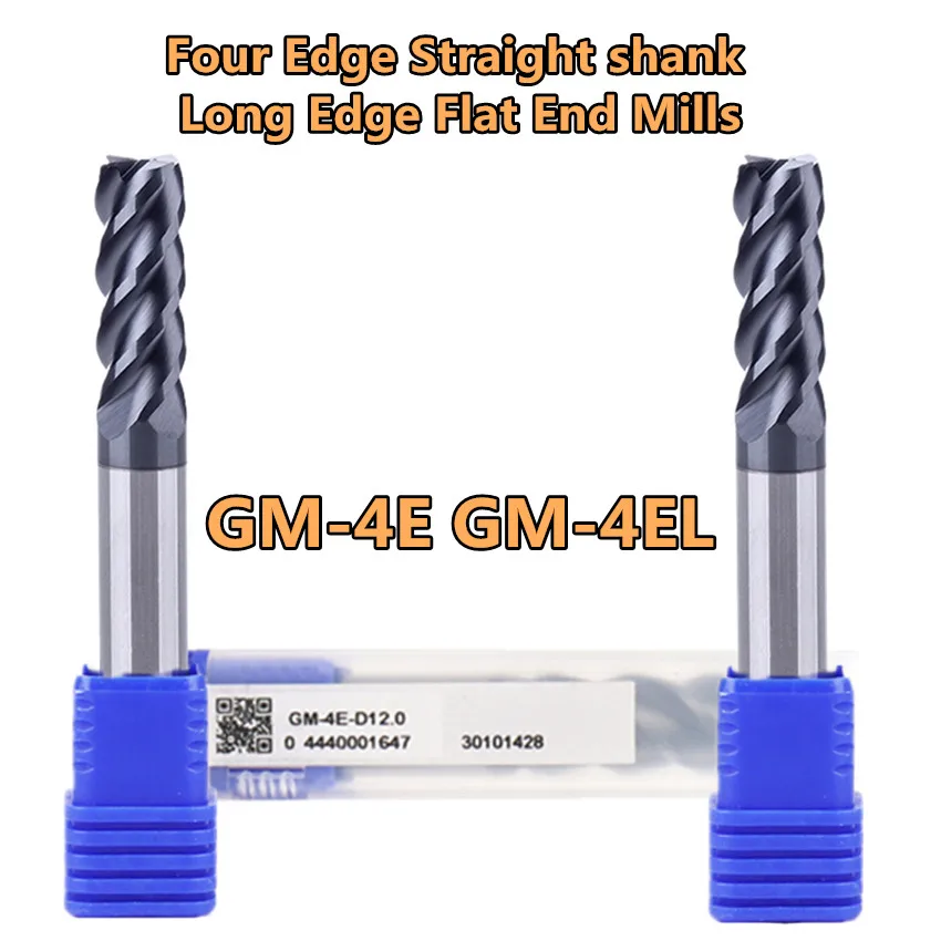 

Фрезы GM-4EL четыре кромки