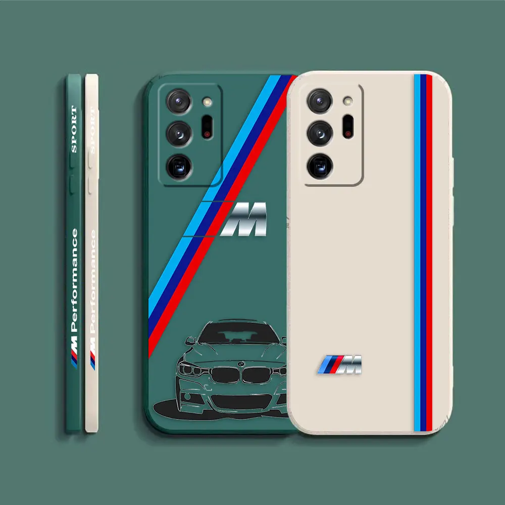 Case For Samsung Galaxy A90 A80 A70 A60 A50 A40 A30 A20 Note 20 10 Pro Plus Lite Ultra 4G 5G Case  Luxury Sports Car B-BMW Drift