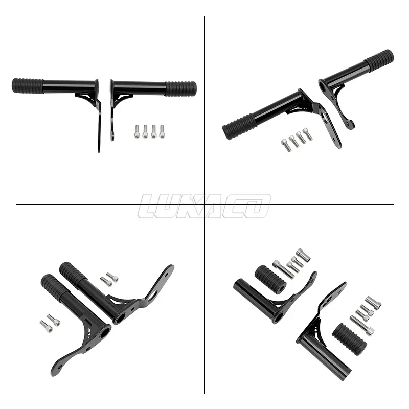 Мотоциклетная Черная передняя и задняя дорожная защита двигателя от удара