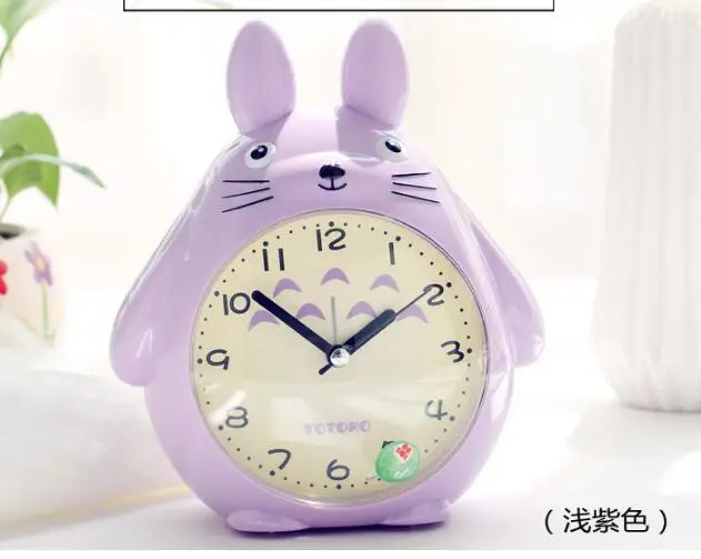 3 года гарантии мультяшный Тоторо будильник милые детские настольные часы