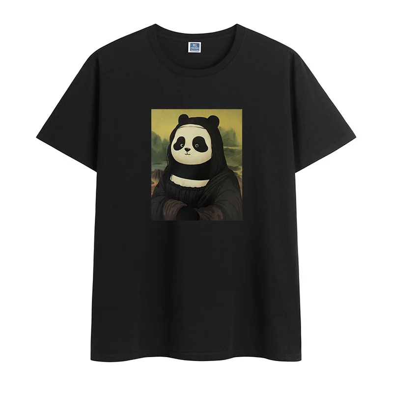 

New Summer Fashion Cotton With Tees Round Neck And Short Sleeves Printed T-shirt For Men Tops