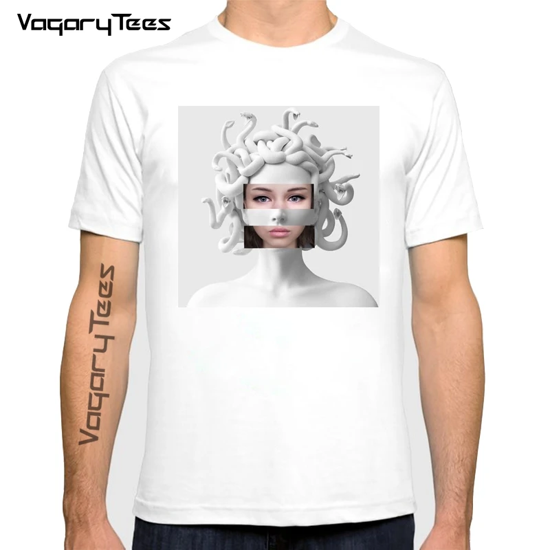 

Demon In Greek Mythology men Harajuku Ulzzang Spoof T-shirts Men T shirt Casual Tops Tee Vintage Unisex T shirt