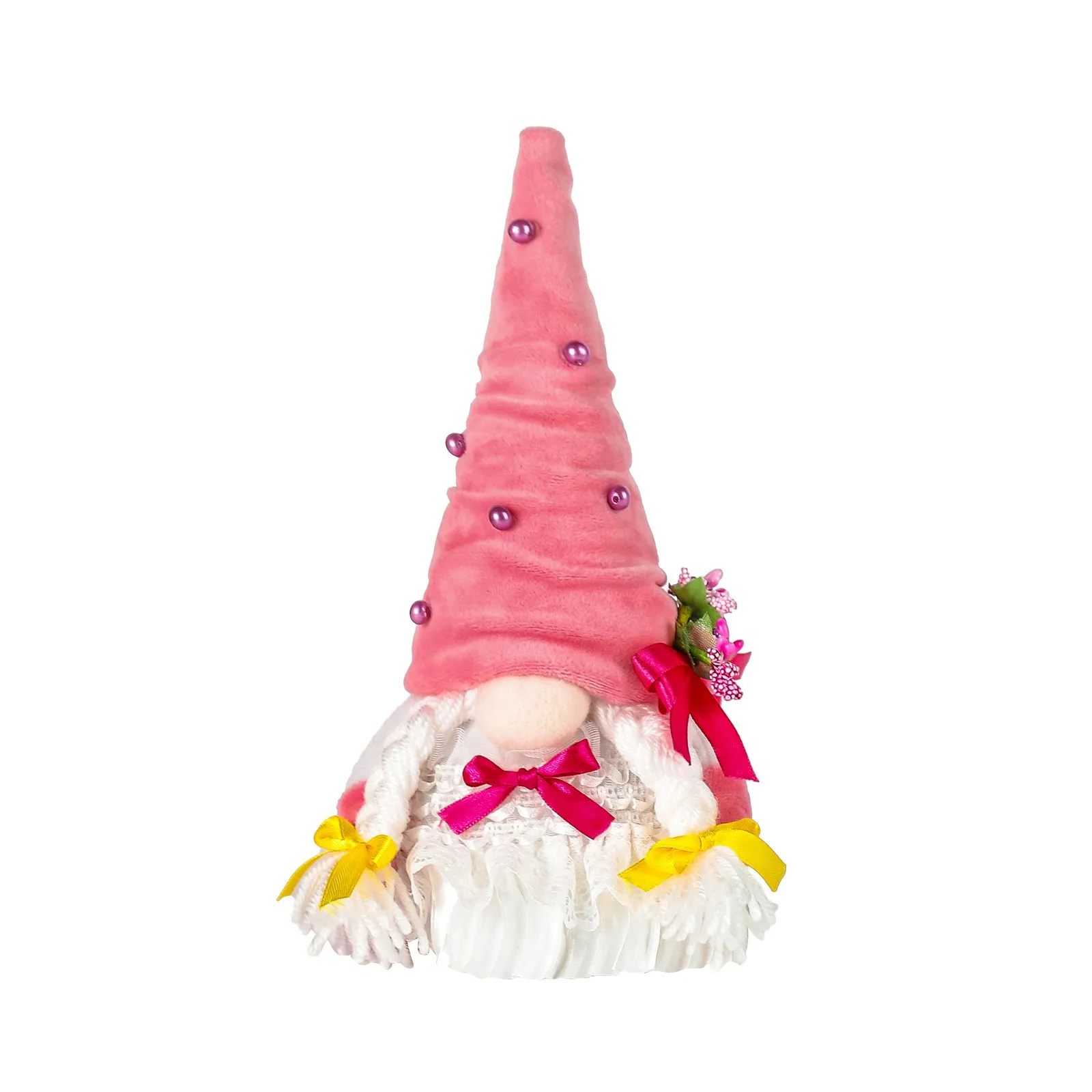 

Vow h h Dog Toy No Squeaker Dolls Garden Party Dwarf Top Faceless Accessories Decorations Dolls Dolls Table h toy