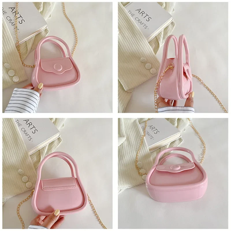 Модные маленькие мини-сумки на плечо желеобразного цвета для женщин сумка 2023