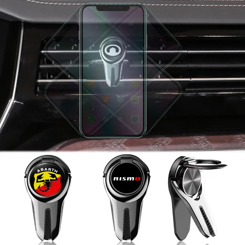 

Multipurpose Car phone holder Air Vent Holder Finger Ring Holder For Porsche Boxster Cayenne Panamera Macan Cayman 911 996 997