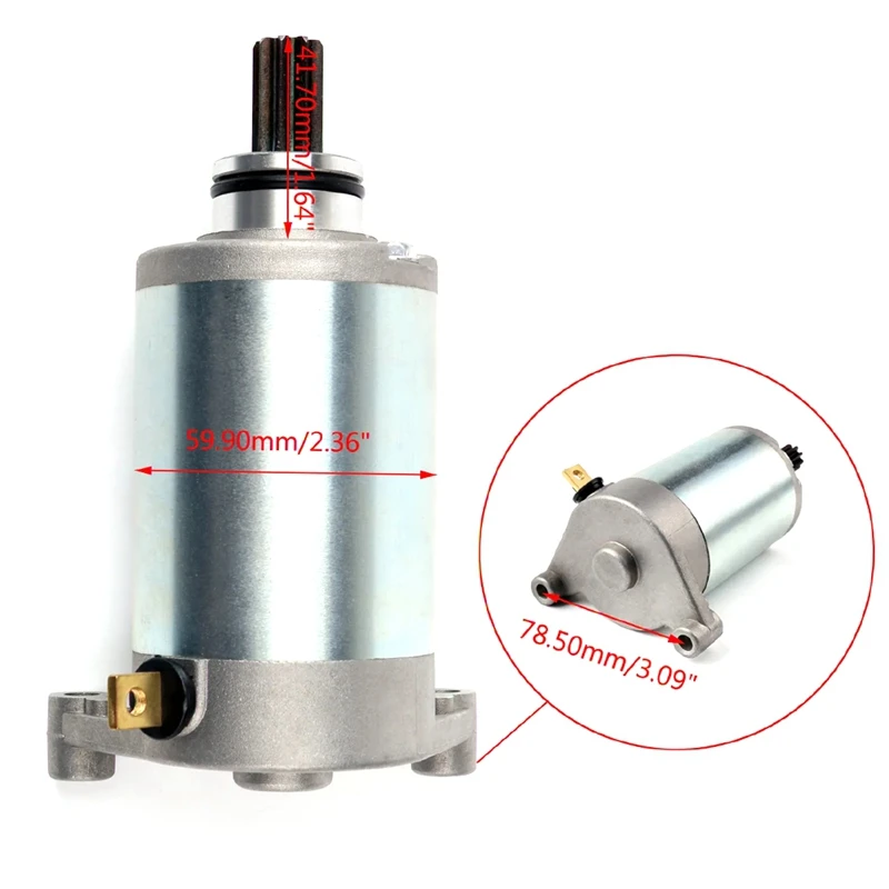

1 PCS 12V 9 Teeth Starter Motor Parts Accessories For Hyosung GT250 GT125R GT250R GV250 Mirage All 31100HG5100 31100-HG5-100