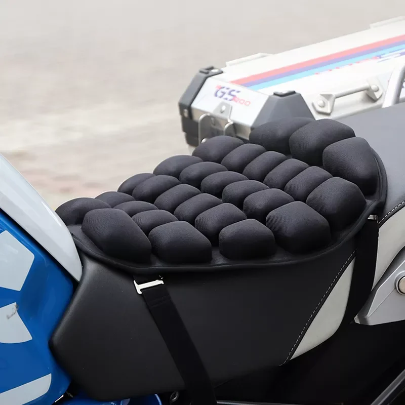 

New Motorcycle Seat Cover Air Pad Motorcycle Air Seat Cushion Cover Pressure Relief Protector for Cruiser Sport Touring Saddles