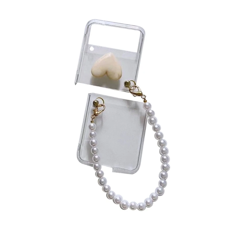 

Clear-Slim Soft Phone For Z Flip3/4 Z Flod3/4 Cover Transparent TPU Shells