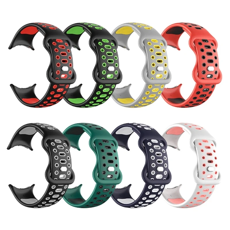 

Ремешок для смарт-часов Pixel, из оксида кремния, износостойкий, дышащий