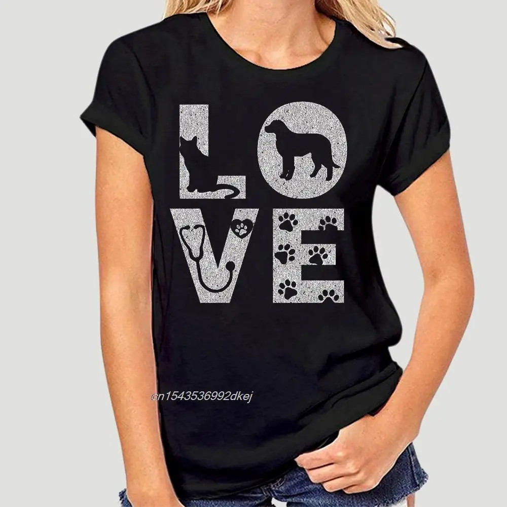 

Vet Tech Love Veterinarian Tech Distressed T Shirts Cotton Tee Fashion Tshirt Confortable Tops Tee Men Fashion 1929D