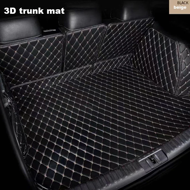 

Коврики для заднего багажника автомобиля для Hyundai Santa Fe TM 2019 2020 2021 2022 2023, 5 сидений, автомобильные матовые коврики для салона, LWB версия, автомобильные аксессуары