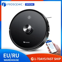 proscenic m7 pro robot vacuum cleaner laser navigation 120min runtime 2700pa powerful suction with app alexa control