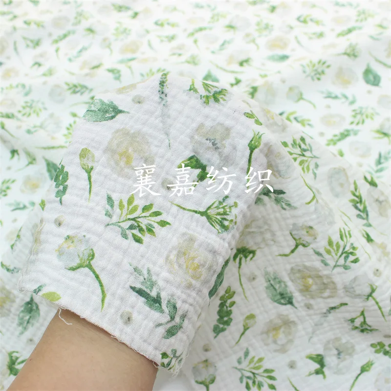 

Детская Хлопковая двойная Марля креп Детская Пижама Одеяло Ткань
