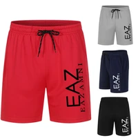2022 mens shorts japanese style polyester running sport shorts for men casual summer elastic waist solid shorts mens clothing