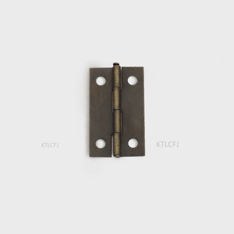 

1Antique Bronze Furniture Cabinet Hinges with 26*15mm Jewelry Wood Box Toggle Hasp Latch Lock Furniture Hardware