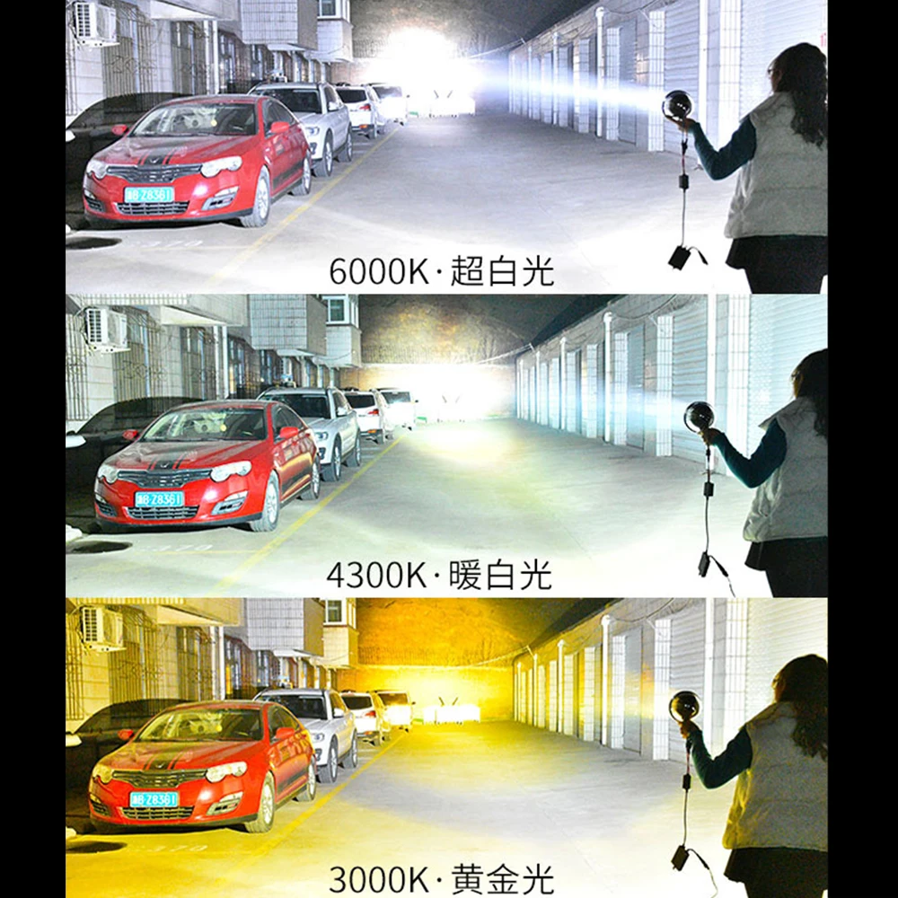 7-дюймовый рабочий фонарь 24 В 12 HID Яркость Прожекторы дальнего действия Фари для