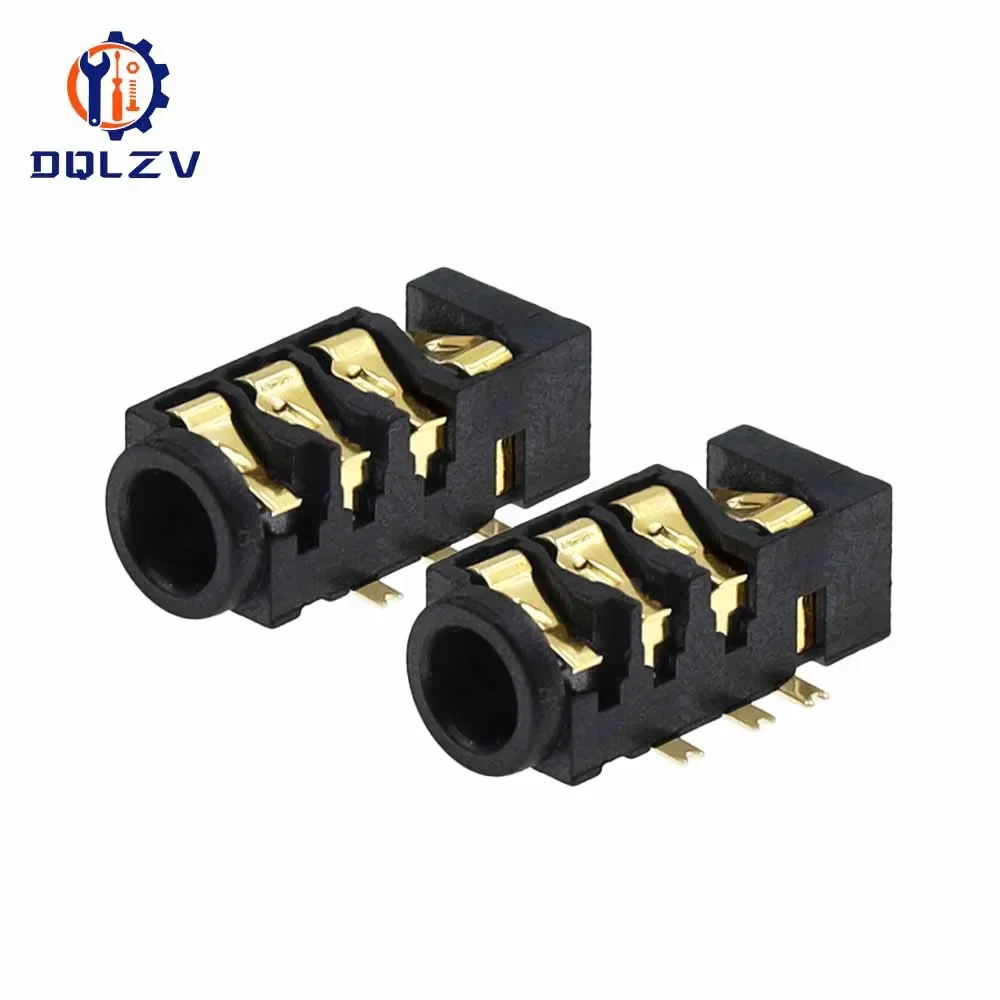 

PJ-393 7-контактный аудиоразъем для наушников DQLZV