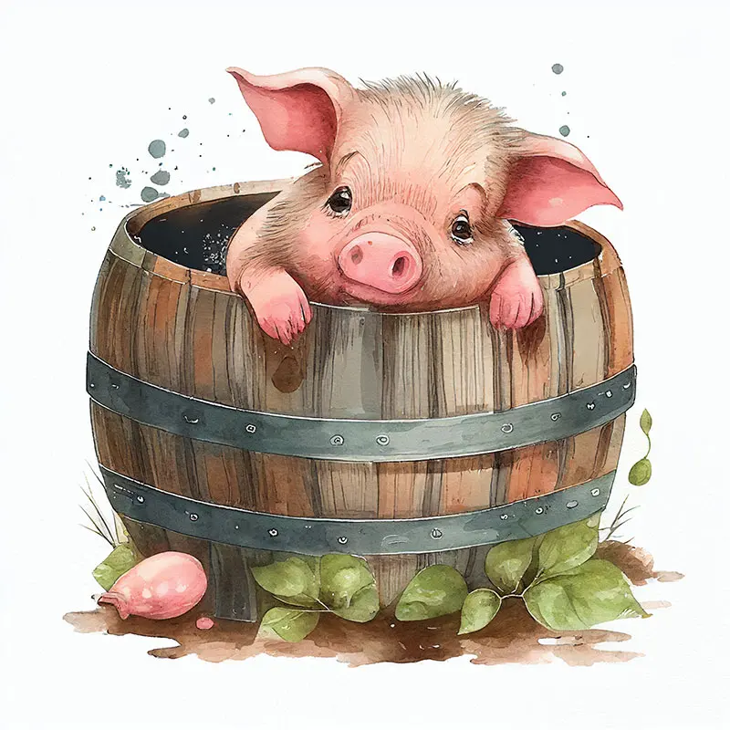 

Настенная наклейка ПВХ розового цвета