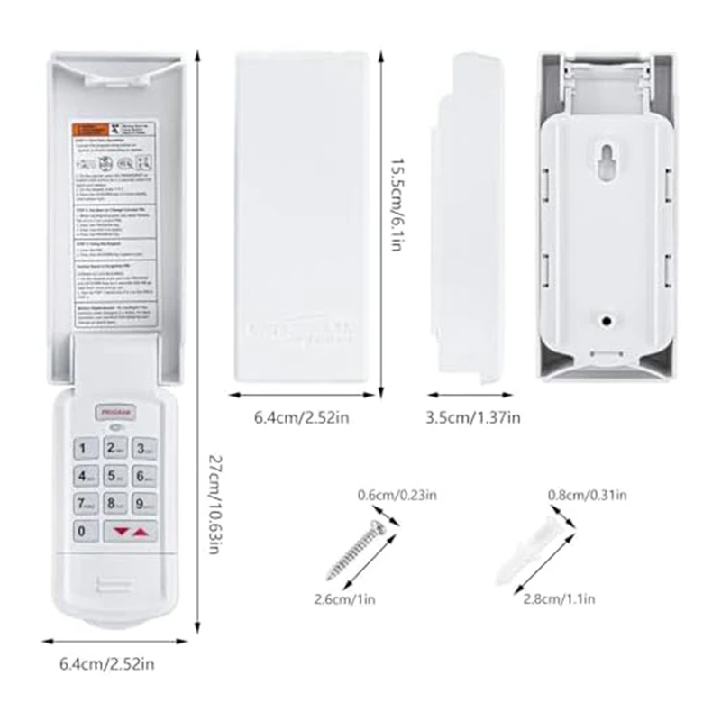 Клавиатура открывания гаражных ворот GUK-R Беспроводная клавиатура совместимая с