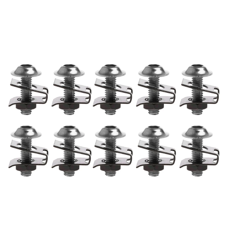 

RSV4 Scootor M6 6mm Fing Body Work Spire Speed Fastener Clips Screw Bolt Nut