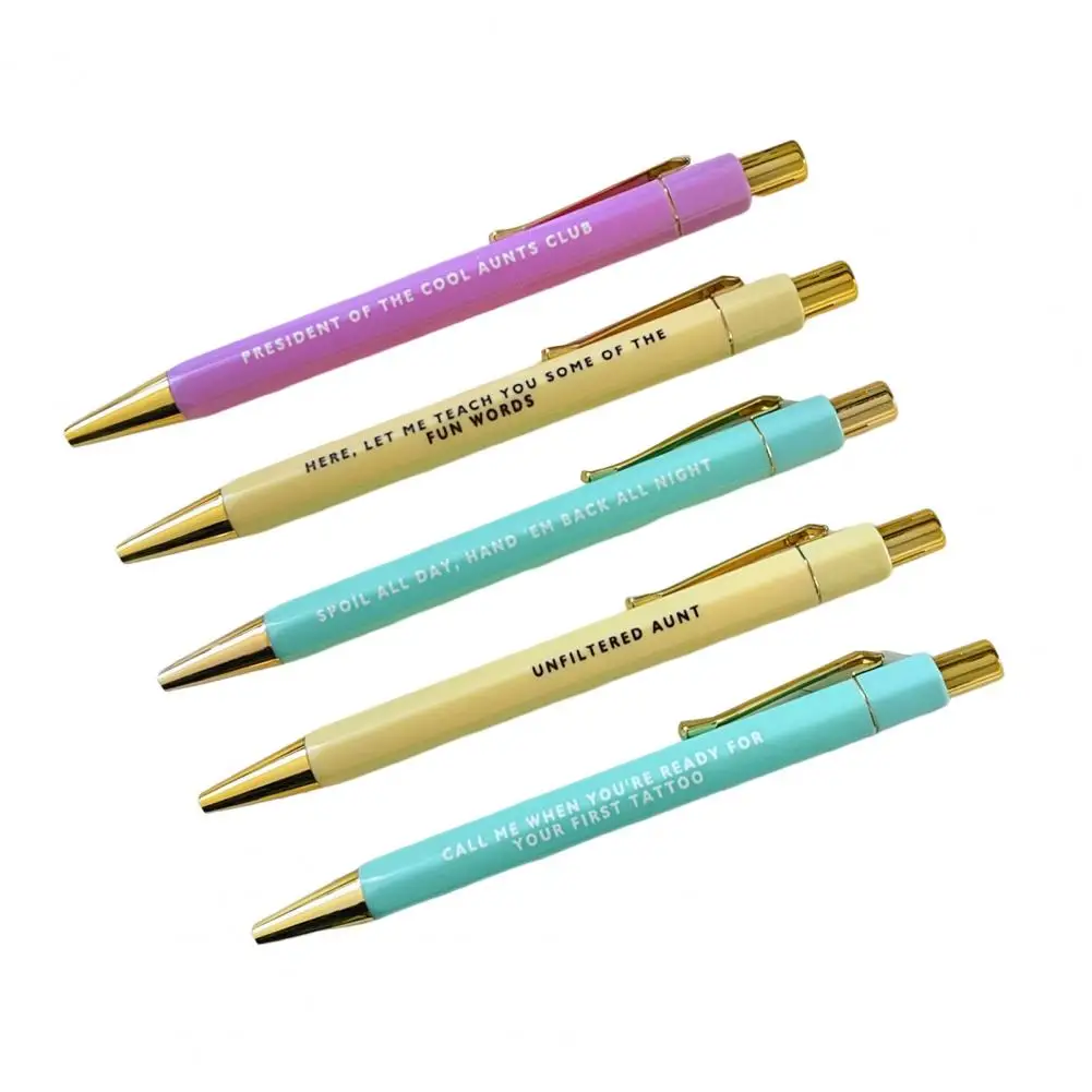 Ручка шариковая быстросохнущая 5 шт.