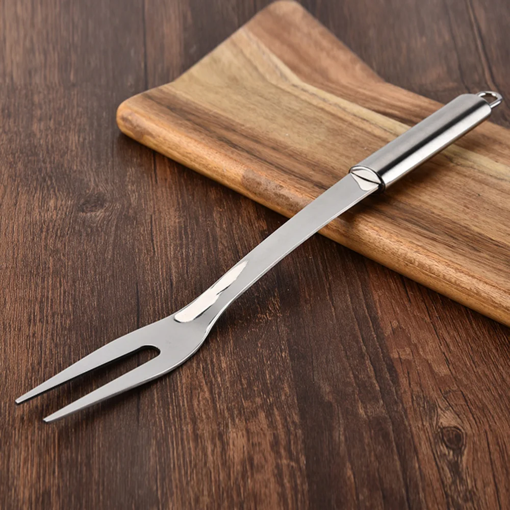 Вилка-вилка из нержавеющей стали для приготовления мяса