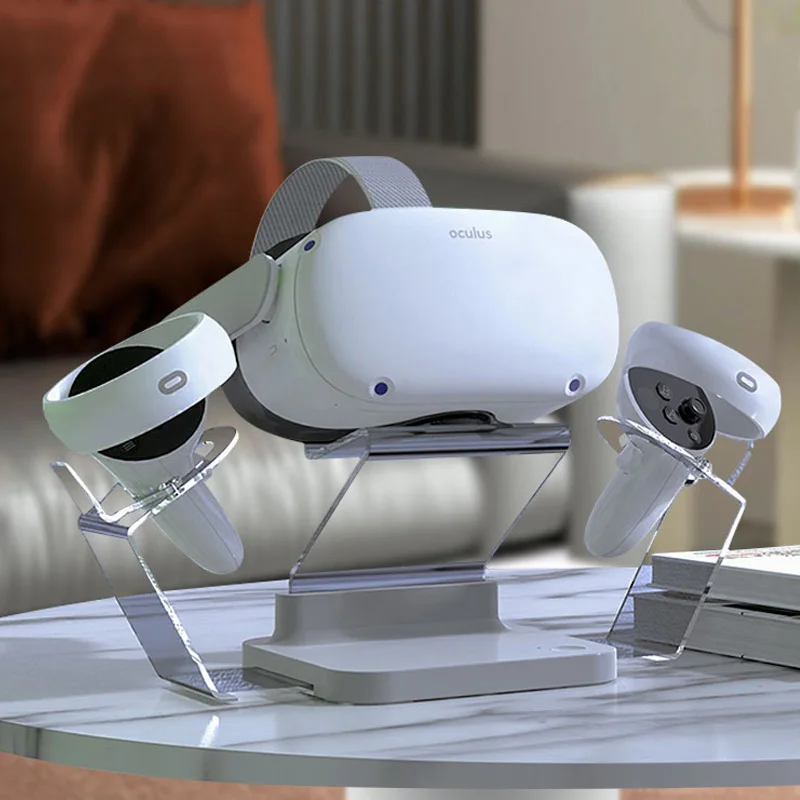 VR Charging Stand Headset Display And Controller Holder Mount Station For Oculus Quest 2 VR Glasses Stand Headset Accessories