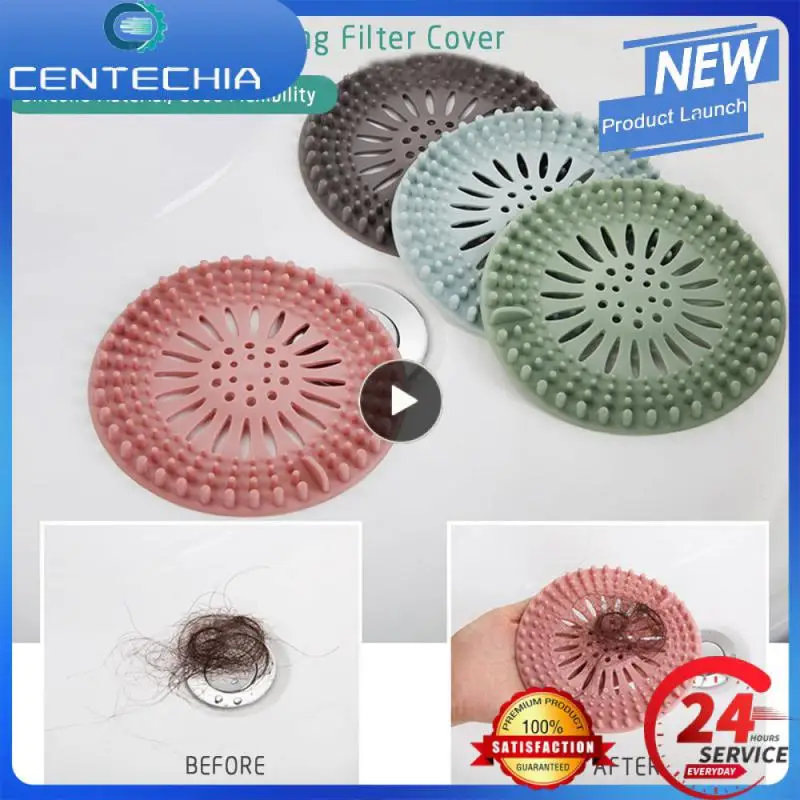 

Kitchen Bathroom Hair Stoppers Sink Sewer Filter Floor Drain Strainer Water Hair Stopper Bath Catcher Shower Cover Anti Clogging