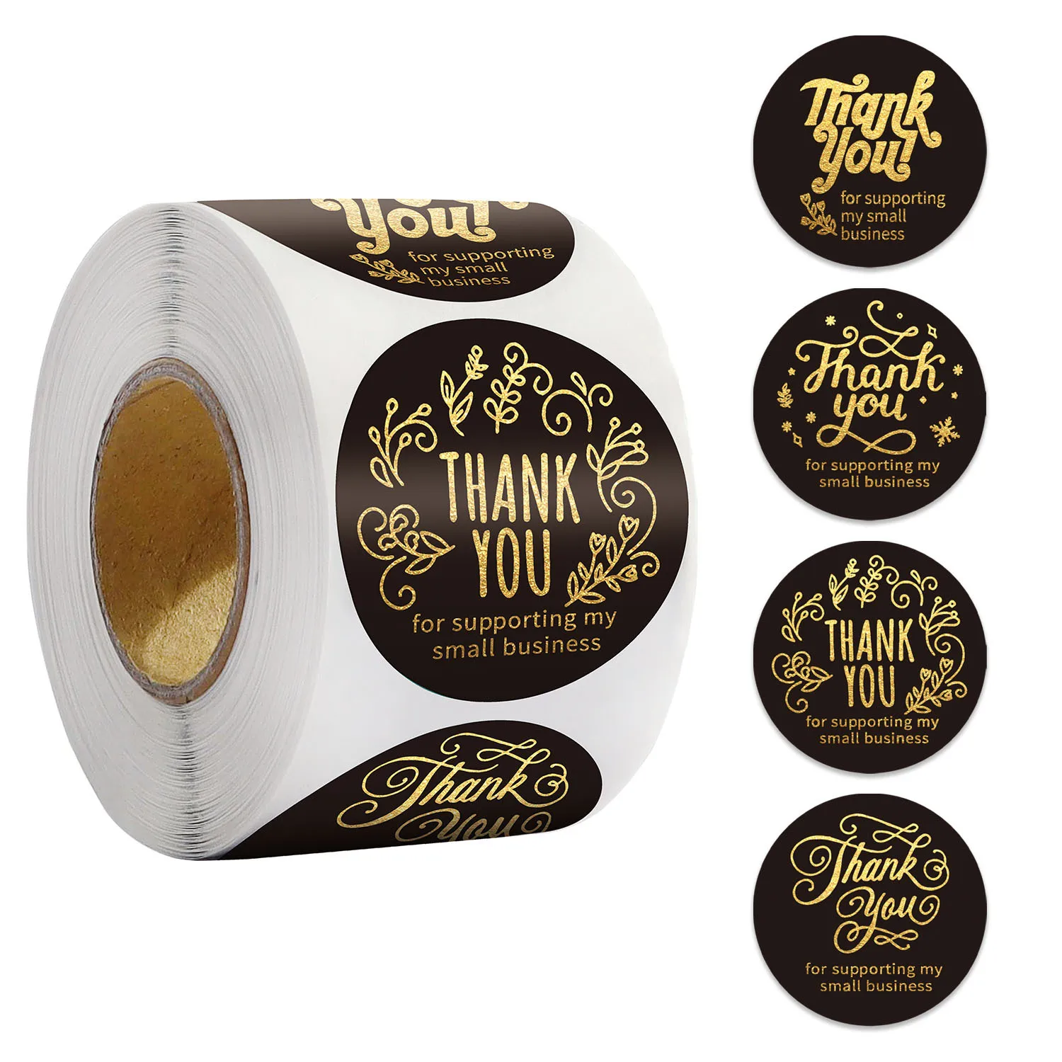 

500 3.8 cm roll bronzing stickers label stickers 1 inch