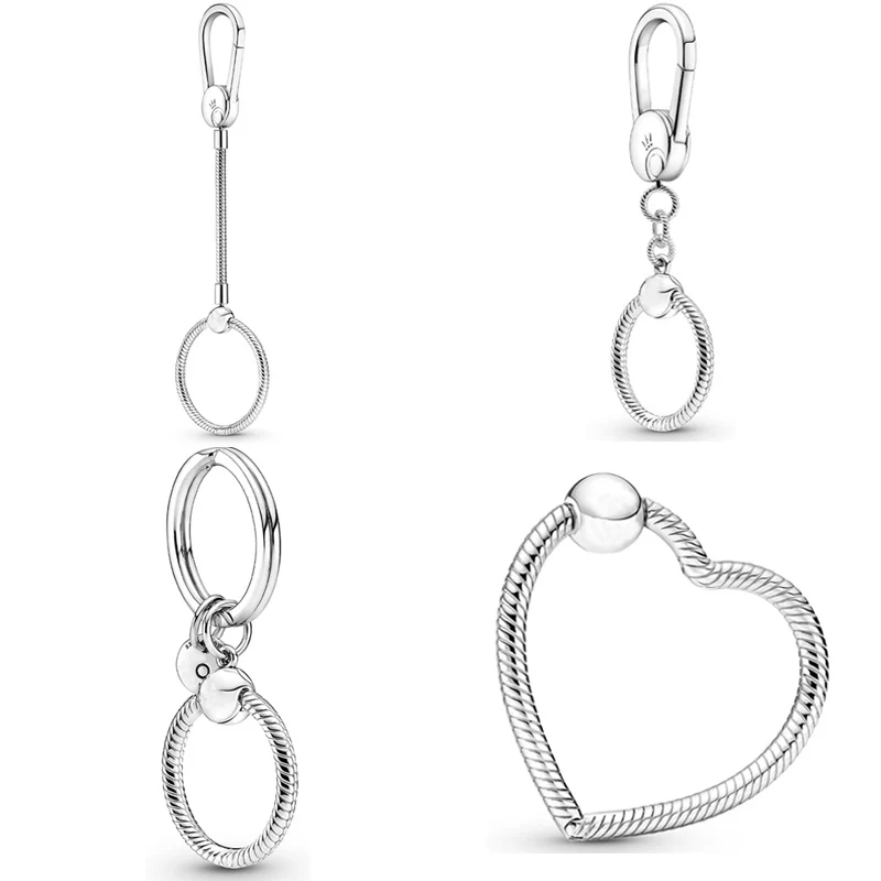 

Брелок для ключей из серебра 925 пробы, с короной