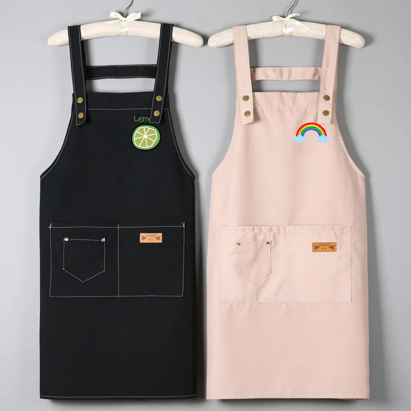 

Outai Summer Apron Catering Sleeveless Overalls Men Women Household Cleaning Tools Accessories Home Restaurant