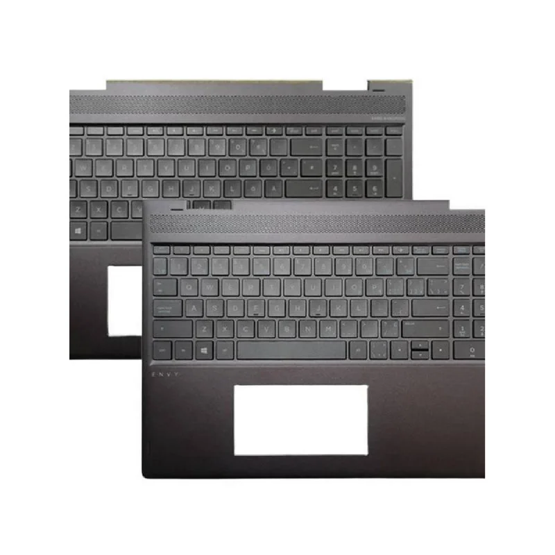 Фото Новая английская клавиатура Ah+ для HP ENVY x360 15m-bp 15-BP 15-BQ TPN-W127 с крышкой C №1