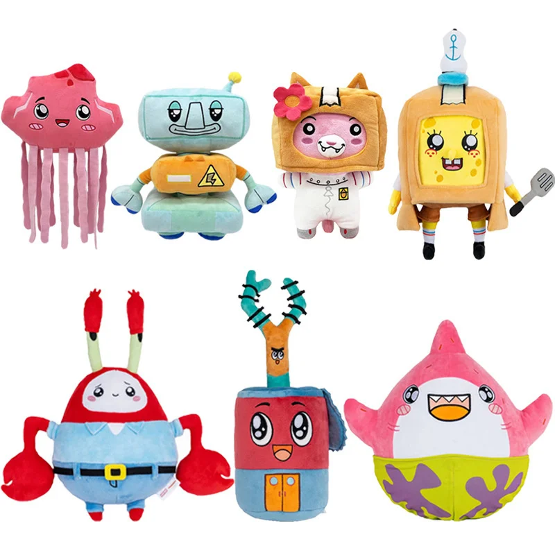 

1/7 шт., плюшевые игрушки из серии океан